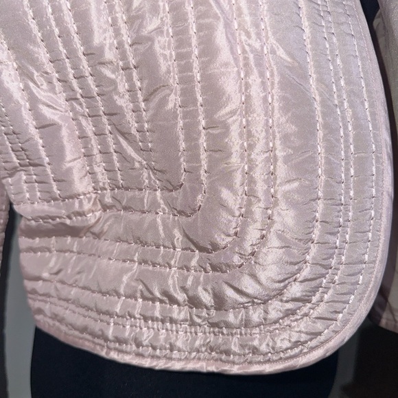 VINTAGE 100% Silk Quilted Pink Women's Jacket - Picture 6 of 10